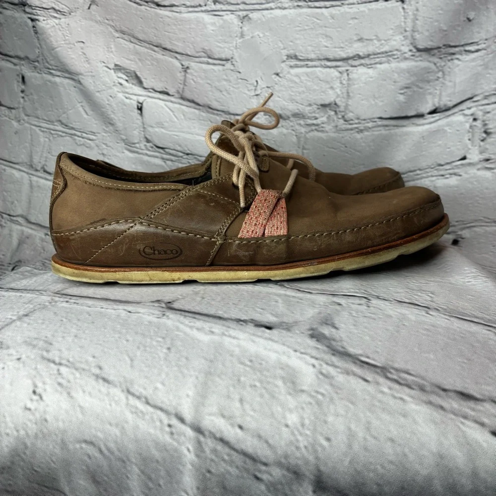 Chaco Harper Women’s Size‎ 9 Lace Up Casual Comfort Hiking Shoes Caribou Brown